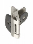 Amerock Bp8700-G10 Double Demountable Hinge 3/8-Inch Inset, Satin Nickel
