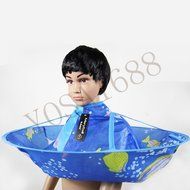 Yosa Kids Hair Cutting Cape Haircut Gown Hairdresser Apron Blue Cloak Clothes For Haircut