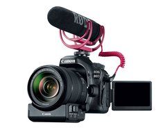 Canon EOS 80D Digital SLR Kit with EF-S 18-135mm f/3.5-5.6 IS USM and 55-250mm Lenses, 32GB Memory Card, Extra... N24