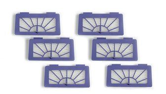 Neato High Performance Filter for Neato XV Series Robot Vacuums, 6-Pack