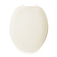 Bemis 170006 Economy Plastic Elongated Toilet Seat,, Bone by Bemis