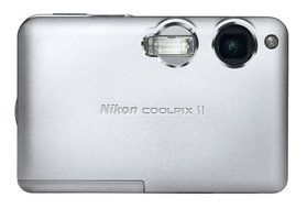 Nikon Coolpix S1 5.1 MP Slim-Design Digital Camera with 3x Optical Zoom (Includes Dock) (OLD MODEL) N8