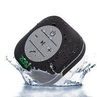 ZDW BTS-08 Bluetooth Waterproof Shower Speakers with Suction Cup, Black N4
