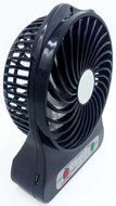 ANLENG 4-inch Mini Rechargeable Portable Fan (Black) N7