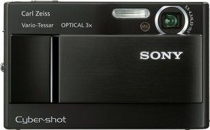 Sony Cybershot DSC-T10 7.2MP Digital Camera with 3x Optical Steady Shot Zoom (Silver) N19