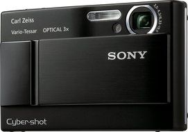 Sony Cybershot DSC-T10 7.2MP Digital Camera with 3x Optical Steady Shot Zoom (Silver) N21