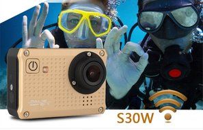 Waterproof Sports Camera, WIFi Outdoor Sports HD DV Smallest Screen Mini Action Video Camera 1080P 150 Degree... N9