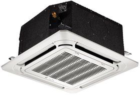 Pioneer 8-Way Ceiling Cassette Split Inverter Air Conditioner with Heat Pump, Mini