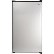 Haier 2.7 cu ft Refrigerator, Virtual Steel Full-width Freezer Compartment N2