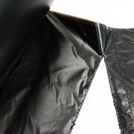 Nicesh 8 Gallon Kitchen Trash Can Liners,130 Counts, Black