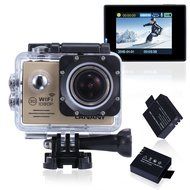 Sport Camera, Canany Wifi Action Camera 1080P HD 12MP 2.0Inch Bundle With 2 Batteries and FREE Accessories Kits... N12