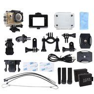 Sport Camera, Canany Wifi Action Camera 1080P HD 12MP 2.0Inch Bundle With 2 Batteries and FREE Accessories Kits... N13