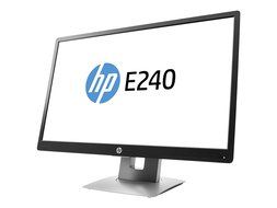HP M1N99A8#ABA EliteDisplay E240 23.8&#039;&#039; 1080p Full HD LED-Backlit LCD Monitor, Black/Silver N2