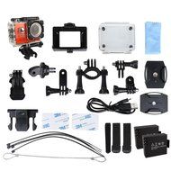 Sport Camera, Canany Wifi Action Camera 1080P HD 12MP 2.0Inch Bundle With 2 Batteries and FREE Accessories Kits... N14