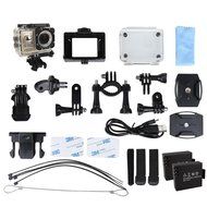 Sport Camera, Canany Wifi Action Camera 1080P HD 12MP 2.0Inch Bundle With 2 Batteries and FREE Accessories Kits... N17