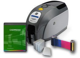 Zebra ZXP Series 3 Dual Side ID Card Printer &amp; Supplies Package