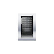 Summit SWC525LCSS 20" Built In or Freestanding Wine Cellar with 4.5 cu. ft. Capacity or 40 Bottle Capacity Digital...