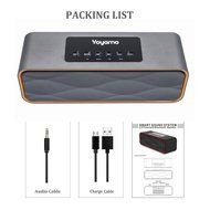 WANHUA Bluetooth 4.0 Speaker (High Definition Audio,Louder Volume,Strong Bass,Passive Subwoofer,Superior Sound... N5