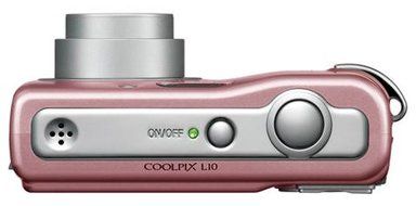 Nikon Coolpix L10 5.0MP 3x Zoom Digital Camera (Pink) N2