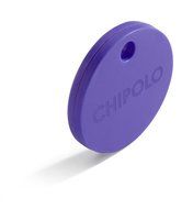 Chipolo 2nd Gen 110071 Bluetooth Key Phone Car Luggage Wallet Item Finder &amp; Selfie Remote, Sapphire Purple N22