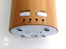 150ml Real Bamboo Wood Diffuser for essential oils, Cool Mist Ultrasonic aromatherapy Humidifier, Waterless Auto... N6