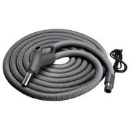 NuTone CH515 Current-Carrying Lightweight Crush-Proof 30-Foot Central Vacuum Hose with Comfort Grip Handle and...