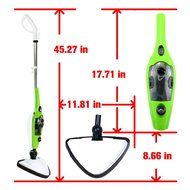 MissyeeDirect Steam Mop X10 Steam Cleaners for Floor Carpet Window Clothes Kitchen Bathroom N3