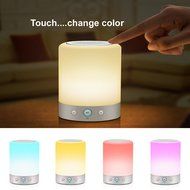 Homeinn L7 Wireless LED Bluetooth Speaker Smart Touch Lamp Music Player Handsfree TF Card Support for Sleeping... N4