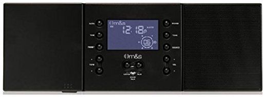 Intercom System Master Intercom Unit Black w/ LCD Display, M&amp;S Systems