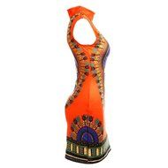 Women Dress,Haoricu Women Sexy Sleeveless Fashion African Print Casual Print Dress N3