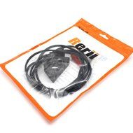 Rerii 1M / 3 Feet 2 RCA Male to 3.5mm Female Extention Mount, Flush Mount, Dash Mount, Panel Mount Cable for Car... N3
