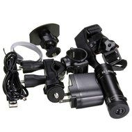 Sport Camcorder, POTO 1080P HD Bike Motorcycle Helmet Sports Mini Action Camera Video DVR DV Camcorder N3
