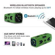 Wireless Portable Outdoor Sport Waterproof Shower Bluetooth Speaker 4.0 NFC Shockproof Dustproof 3D Sound,Power...