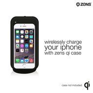 ZENS Portable Bluetooth Speaker Wireless Charger Power Bank &ndash; Qi Charging - 2 x 5W Speakers &ndash; NFC Enabled - for...