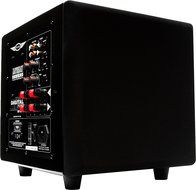 Earthquake Sound MiniMe P8_V2 Passive Tuned Powered Mini Subwoofer (Piano Black) N10