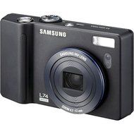 Samsung Digimax L74 Wide 7.2MP Digital Camera with 3.6x Wide Angle Advance Shake Reduction Optical Zoom (Black) N2