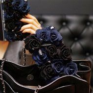 Samsung Galaxy S6 Edge Plus Case,Yaheeda [Card Slot] Magnetic Hybrid Flip Wallet Women Handbag with Shoulder Chain... N7