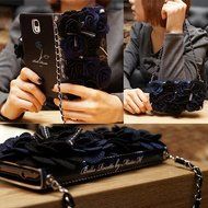 Samsung Galaxy S6 Edge Plus Case,Yaheeda [Card Slot] Magnetic Hybrid Flip Wallet Women Handbag with Shoulder Chain... N8