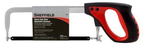 Sheffield 58250 Heavy Duty Steel Adjustable Hacksaw by Sheffield