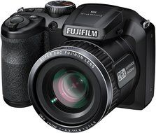 FinePix S4600 16MP Compact Camera 26X Optical Zoom 3" LCD (Black) N2