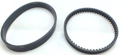 Bissell 9585 Deepclean Essential Cogged &amp; Flat Belt Set Part # 1601542, 1601543