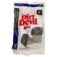 Dirt Devil Type F Vacuum Cleaner Bags / 3 Pack - Genuine OEM 3200147001