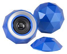 Digital Treasures 09368-PG Lyrix PowerBall X2 Bluetooth Speaker (Red) N10