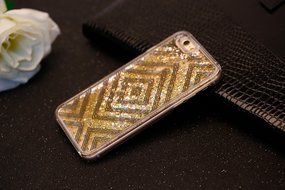 iPhone 6 Case, iPhone 6S Case,PHEZEN Christmas Tree Santa Claus Design Cool Quicksand Moving Stars Bling Glitter... N25