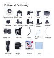 SHZONS 2.0-Inch LCD WiFi Full HD 1080P 12MP Action Camera Sports DV 30M Waterproof Camera,170 Degree Wide Angle... N21