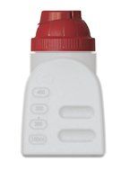 United Solutions FS0039 BPA-Free One Quart Plastic Refrigerator Bottle with Lid-1QT/.94L Plastic Refrigerator... N4