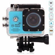 SHZONS 2.0-Inch LCD WiFi Full HD 1080P 12MP Action Camera Sports DV 30M Waterproof Camera,170 Degree Wide Angle... N27