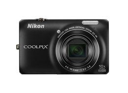 Nikon COOLPIX S6300 16 MP Digital Camera with 10x Zoom NIKKOR Glass Lens and Full HD 1080p Video (Black) N3
