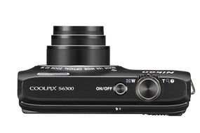 Nikon COOLPIX S6300 16 MP Digital Camera with 10x Zoom NIKKOR Glass Lens and Full HD 1080p Video (Black) N4