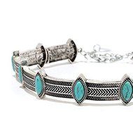 Chic Boho Ethnic Retro Style Collar Choker Necklace Statement Bohemian Turquoise
